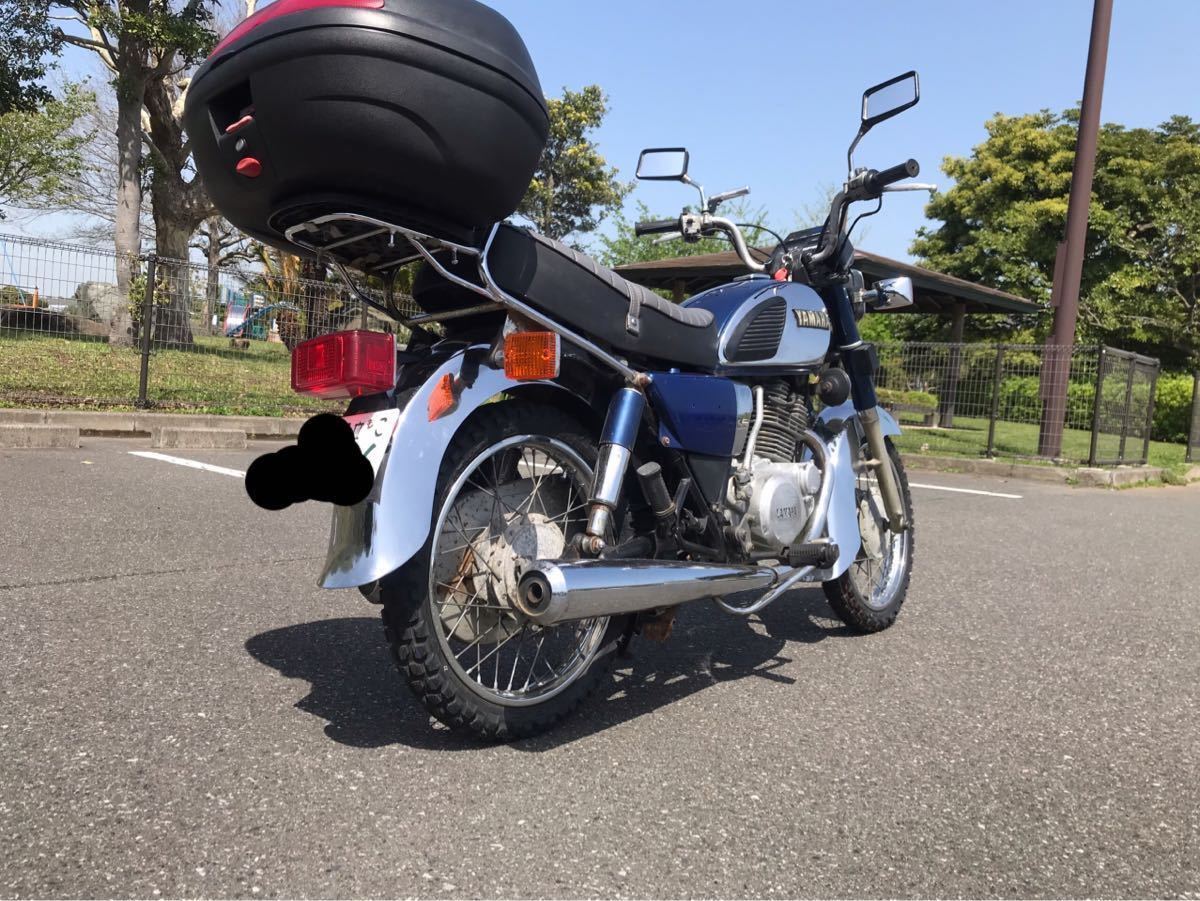個人出品　東京から　ヤマハＹD250 私の通勤ツーリング用バイクです。昭和の鉄バイクです。この味を味わってください。_画像4