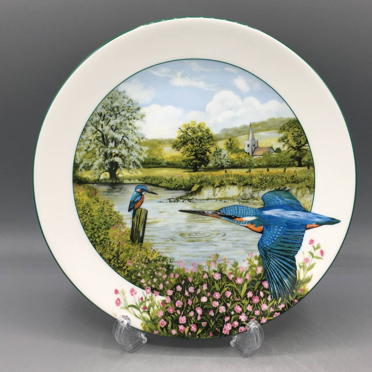  ограниченный товар Royal Doulton река . кожа semi птица украшение тарелка . тарелка тарелка (794)