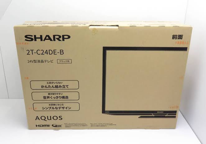 ピンク・ブルー SHARP 2T-C24DE-B 液晶テレビ - 通販 - www