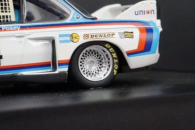 ミニチャンプス PMA 1/43 BMW 3.5 CSL 12h セブリング 1975 #24 ディーラー特注 80420151627_画像3