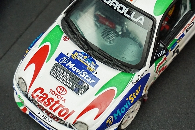 VITESSE ビテス 1/43 TOYOTA トヨタ カローラ WRC カタルーニャラリー 1998 #5 V98199_画像2