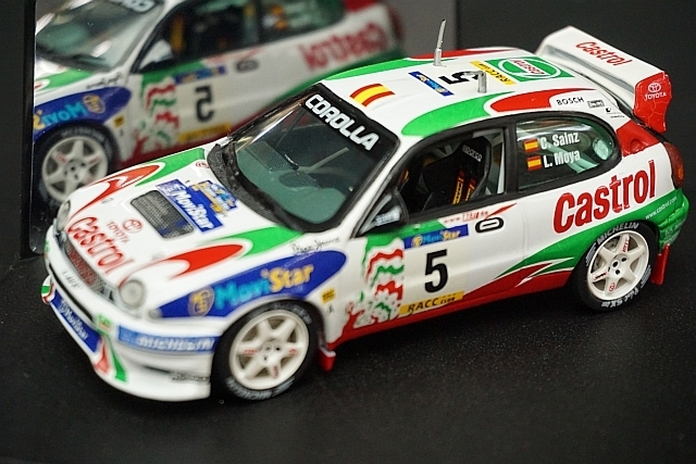 VITESSE ビテス 1/43 TOYOTA トヨタ カローラ WRC カタルーニャラリー 1998 #5 V98199_画像1