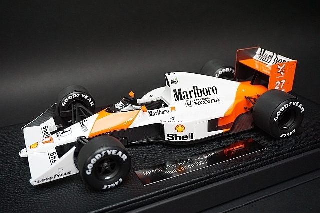 GP REPLICAS GPレプリカ 1/18 McLaren マクラーレン MP4/5B 1990 A.セナ #27 GP34A_画像1