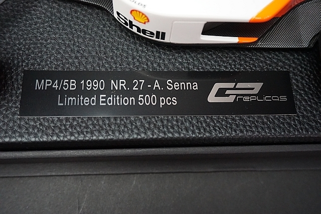 GP REPLICAS GPレプリカ 1/18 McLaren マクラーレン MP4/5B 1990 A.セナ #27 GP34A_画像5