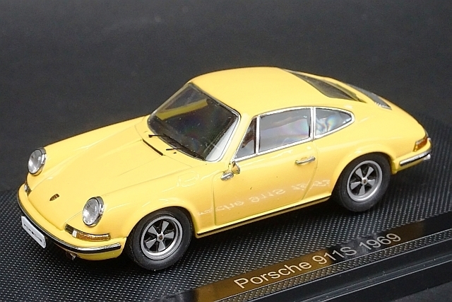 EBBRO エブロ 1/43 Porsche ポルシェ 911S 1969 イエロー 44793_画像1