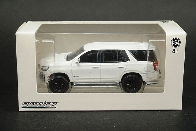 GREENLIGHT グリーンライト 1/64 Chevrolet シボレー Tahoe タホ PPV ポリス SUV ホワイト 51383_画像1