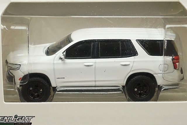 GREENLIGHT グリーンライト 1/64 Chevrolet シボレー Tahoe タホ PPV ポリス SUV ホワイト 51383_画像2