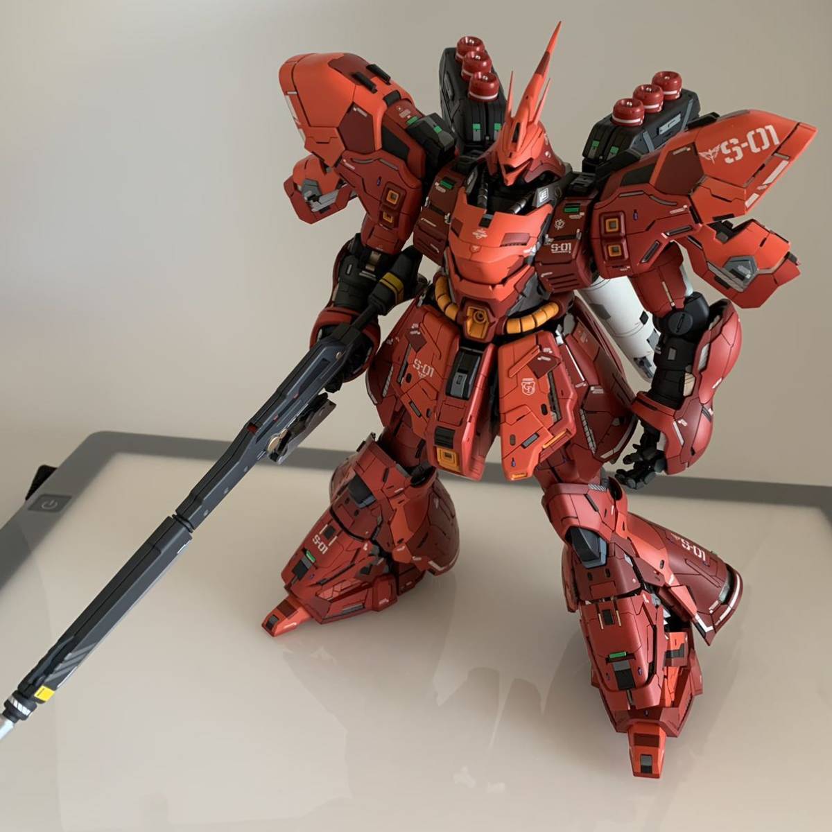 ガンプラ完成品】MGサザビーver.ka 改修塗装完成品-