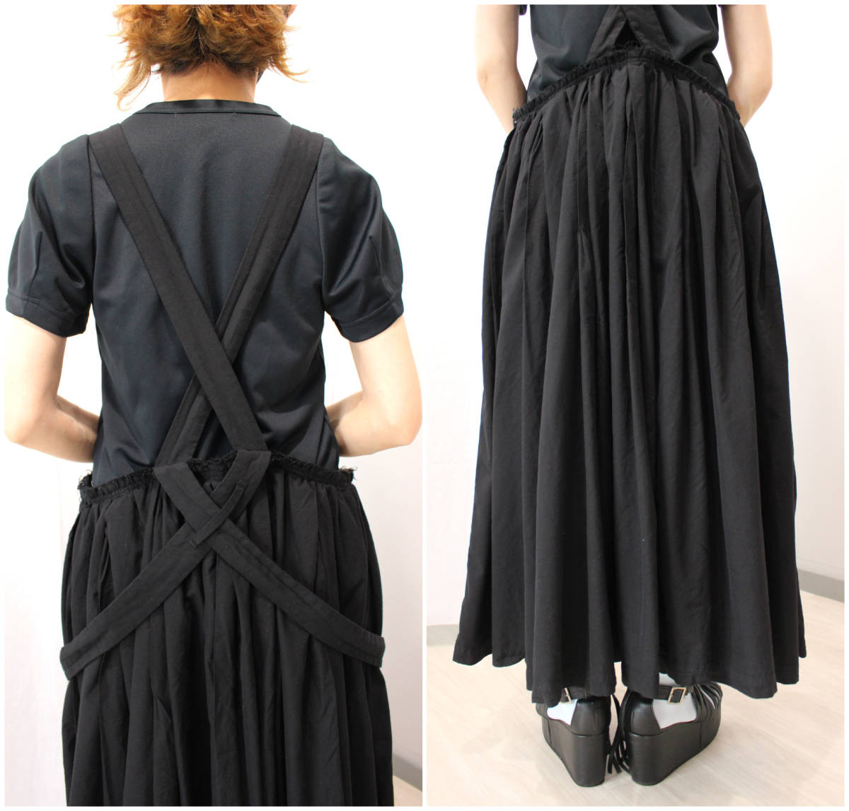 ss/COMME des GARCONS COMME des GARCONS /ダブルサロペット