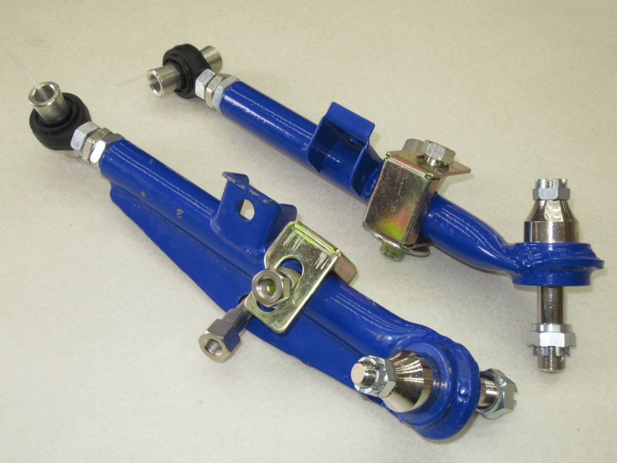 全国送料無料!日産S13・S14シルビア、180SX(RPS13)用E-MOTOR RACING調整式ピロフロントロアアーム左右セット未使用品 引き取りも可能! 全国送料無料!日産S13・S14シルビア、180SX(RPS13)用E-MOTOR RACING調整式ピロフロントロアアーム左右セット未使用品 引き取りも可能!