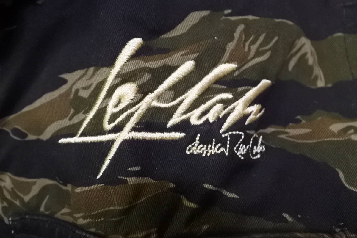 LEFLAH レフラー タイガーストライプ 半袖 ワークシャツ size XL 迷彩