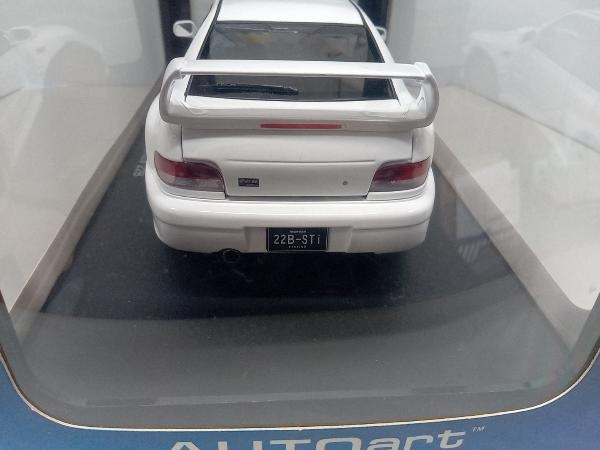 AUTOart 1/18 スバル インプレッサ 22B STi Ver. (ホワイト