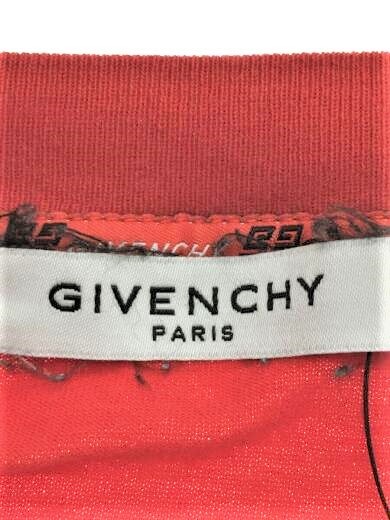 ☆GIVENCHY ジバンシィ ジバンシー ロゴ プリント Tシャツ 半袖/メンズ/S☆レッド_画像4