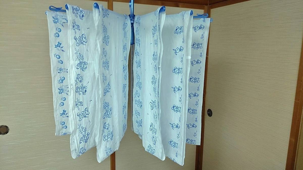レトロ柄 平織りおしめ 3種類 13枚 品 布おむつ 昭和レトロ
