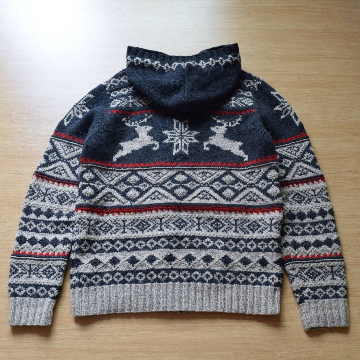美品 レディースM ラルフローレン ネイティブ ハンドニット Wool 美品 レディースM ラルフローレン ネイティブ ハンドニット Wool