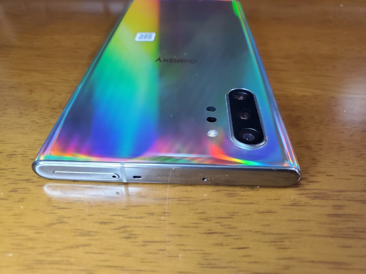 美品 Galaxy Note 10+ 256GB オーラグロー SCV45 geocoach.co.jp