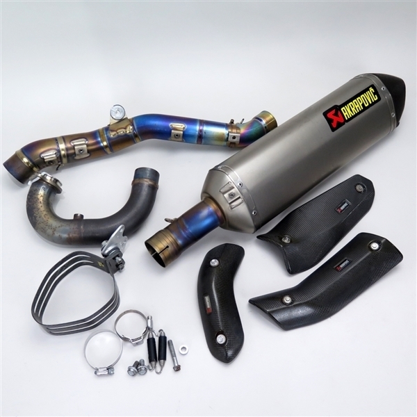 ♪KTM/690SMC 純正OP パワーパーツ アクラポビッチ フルエキゾースト