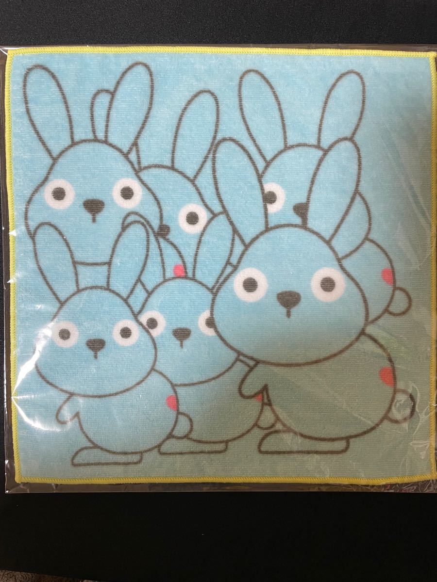 ラヴィット!ラッピータオルハンカチとラバーマスコット www