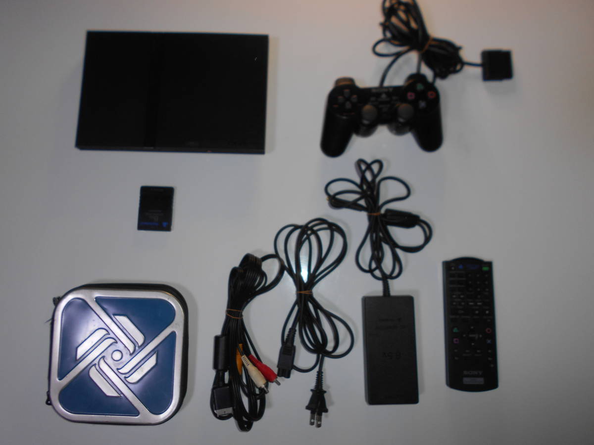 SONY ソニー SCPH-70000 本体 薄型 プレイステーション2 PlayStation2 【完動品,確認済み】コントローラー1個 メモリーカード　リモコン