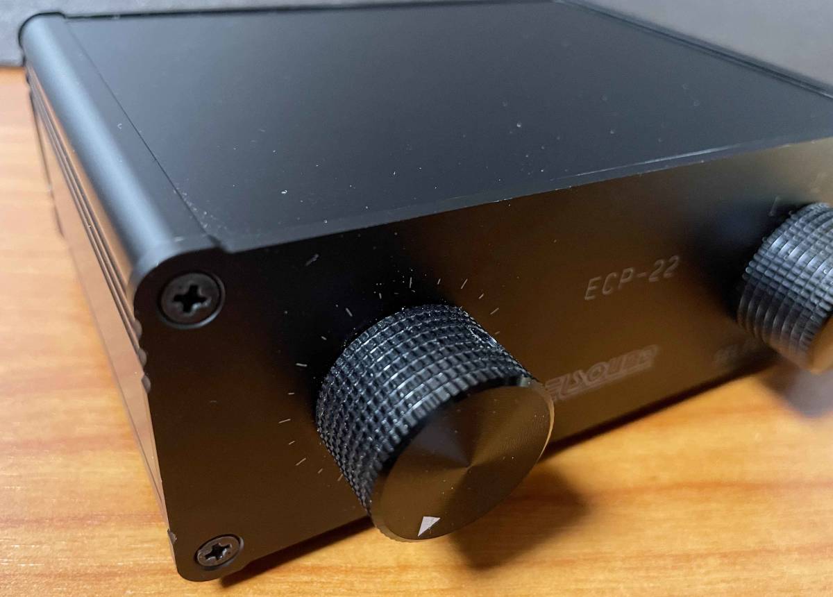 美品】 ELSOUND エルサウンド パッシブ型プリアンプ(アルミケース) ECP