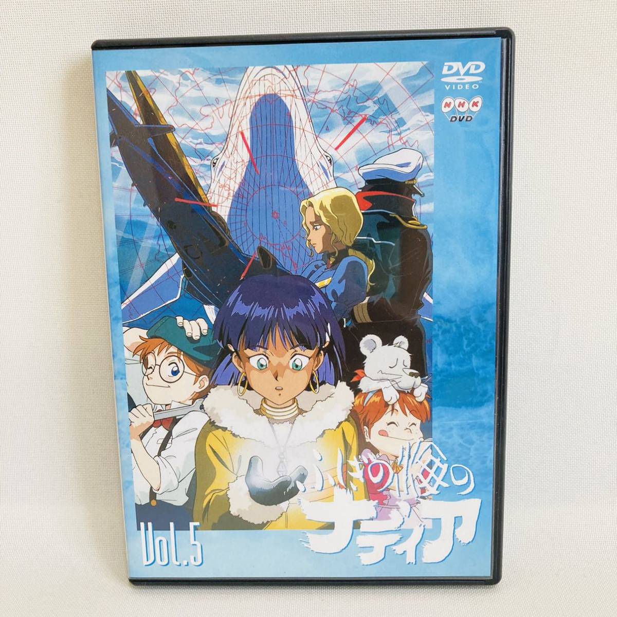 760.送料無料☆ふしぎの海のナディア　DVD 5巻　アニメ　ナディア　不思議の海のナディア　正規品