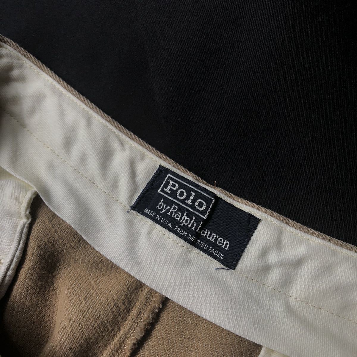 Polo Ralph Lauren Whip Code Cotton Work Trousers made in USA ポロ ラルフローレン  ウィップコード ワークトラウザー スラックス パンツ - esupport.vn