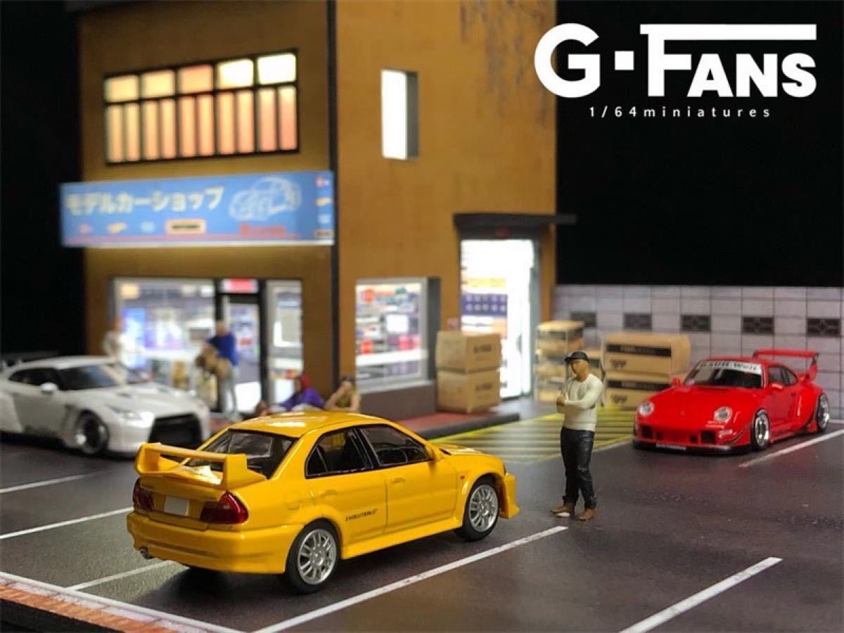 ホビーショップ ジオラマ 組み立て式 プラモ屋おもちゃ屋 1/64 トミカ