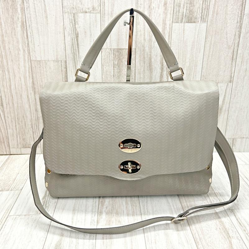 ザネラート ZANELLATO 2WAYショルダーバッグ POSTINA M+ CACHEMIRE