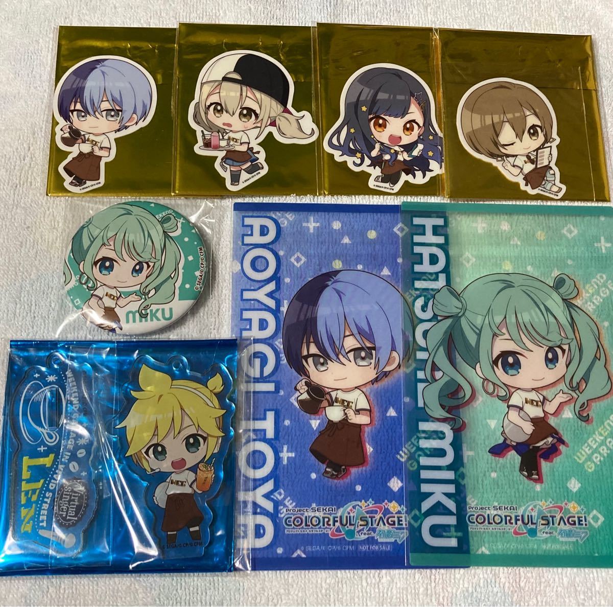 PayPayフリマ|プロセカ ビビバスコラボカフェグッズセット①