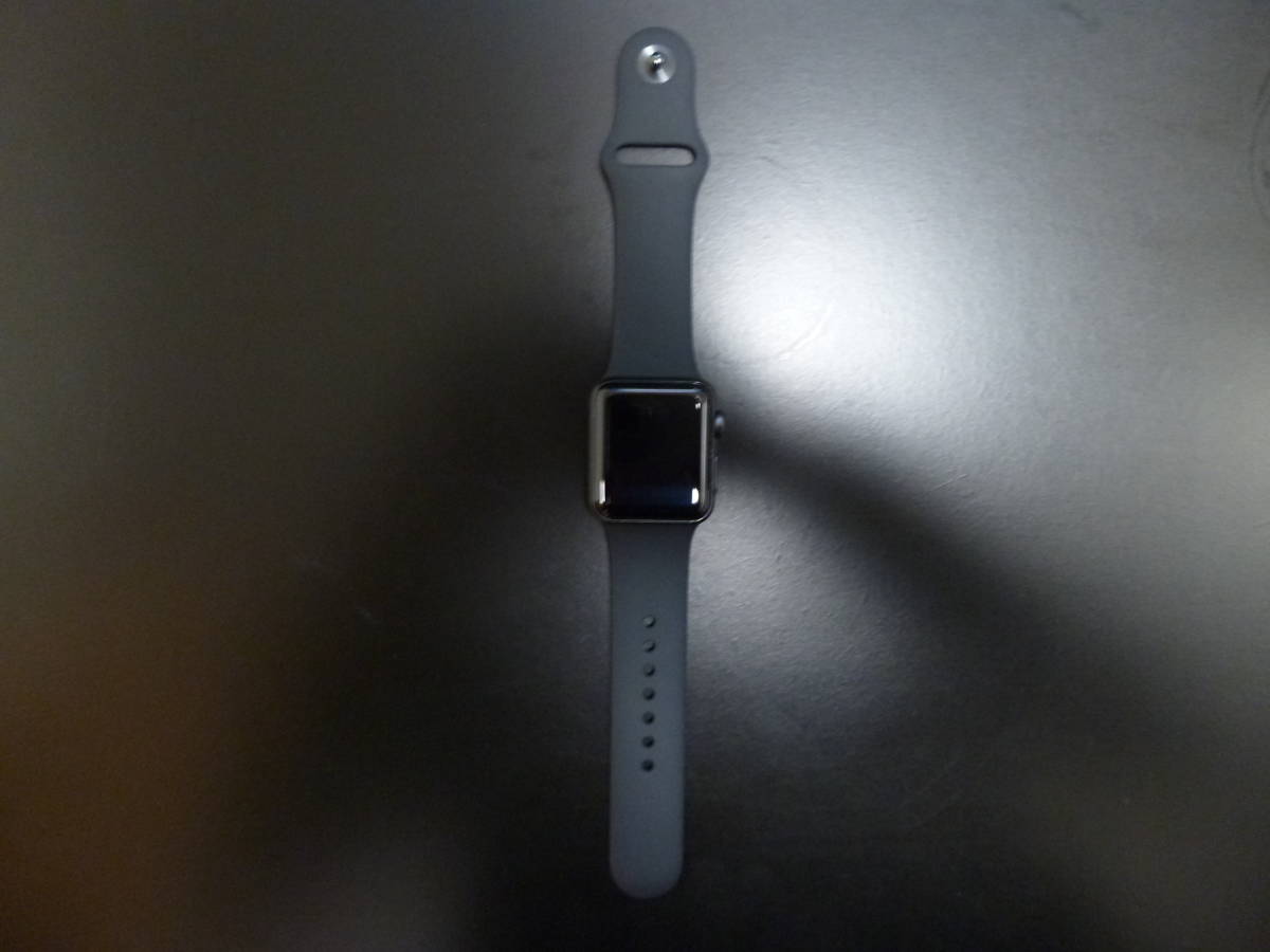 最新・限定通販 Apple スペースグレイ 38mm GPSモデル series3 watch その他