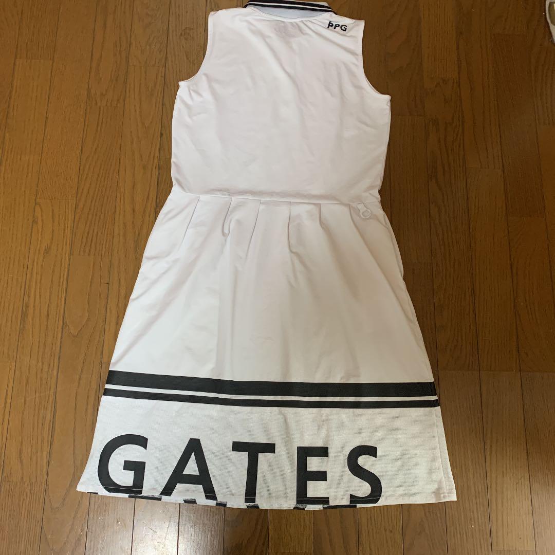 激安正規品 PEARLY GATES PPG ビッグロゴ スリーブレス ワンピース ...