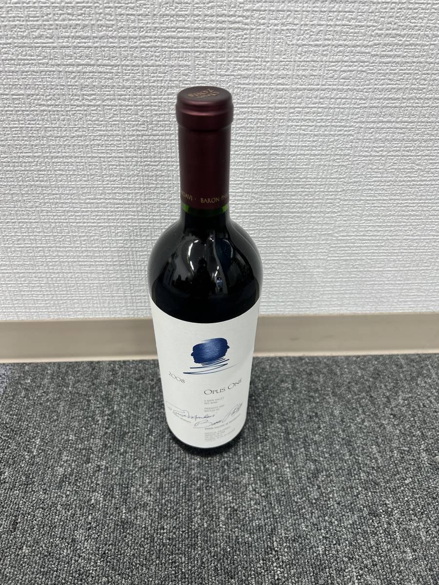 古酒 ワイン OPUS ONE オーパスワン 2008 750ml14.5% 箱なし 未開栓
