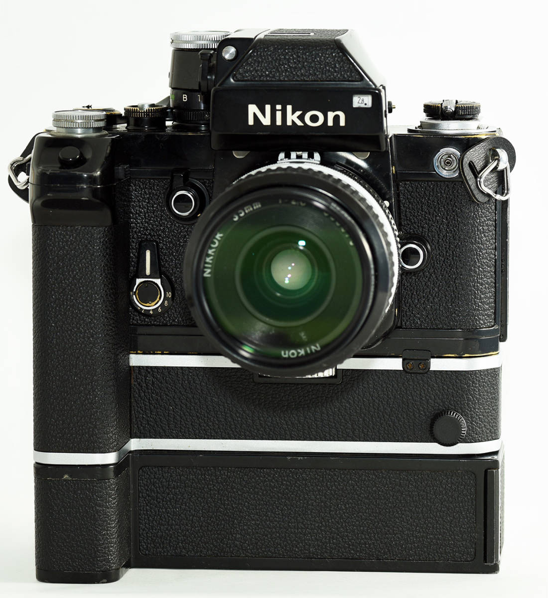 現状品　Nikon F2 フォトミック MD-2 Ai NIKKOR 35mm f2.8 モータードライブセット　一眼レフフィルムカメラ　マニュアルフォーカスレンズ _画像1
