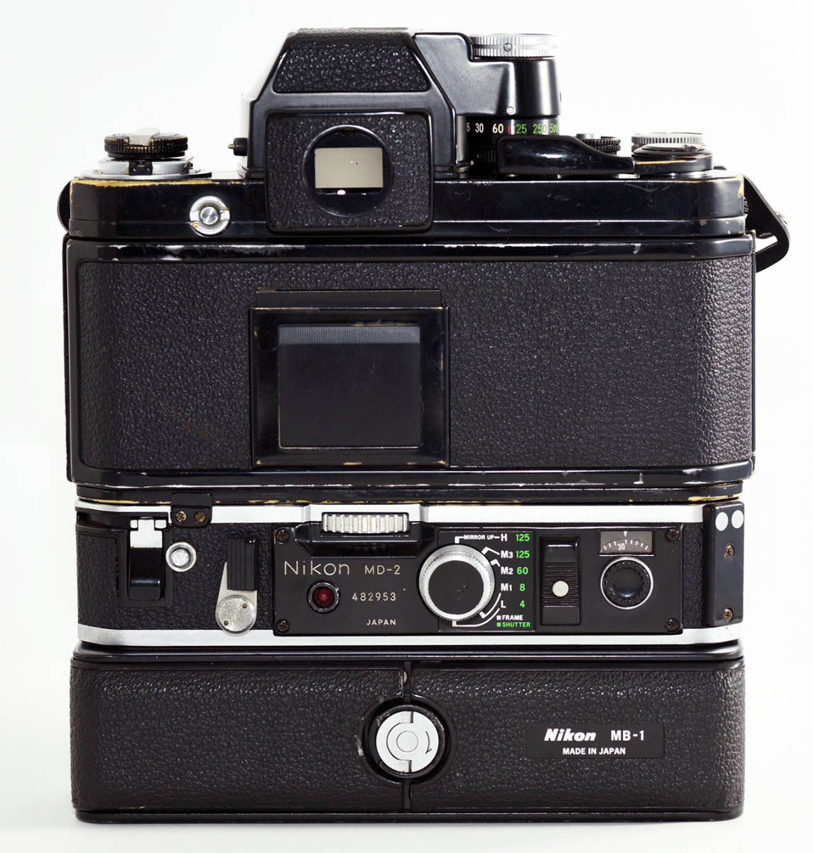 現状品　Nikon F2 フォトミック MD-2 Ai NIKKOR 35mm f2.8 モータードライブセット　一眼レフフィルムカメラ　マニュアルフォーカスレンズ _画像3