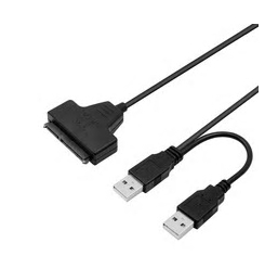 2.5 HDD / SSD ケーブル　2WAY　SATA接続　USB2.0/1.1対応 【新品】