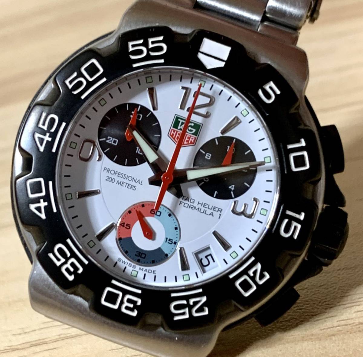 1円〜 国際保証書付きTAG HEUER タグホイヤー フォーミュラ1 CAC1111-0