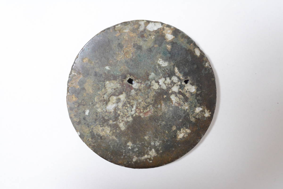 新作 ヤフオク! 和鏡 古鏡 14世紀 鎌倉時代 - 亀甲文鏡 銅鏡 得価限定