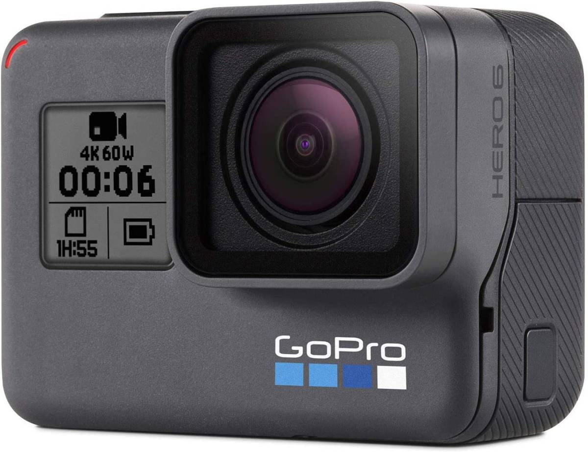 【最安値に挑戦】 [国内正規品] GoPro HERO6 Black ウェアラブルカメラ CHDHX-601-FW(中古品) 一般