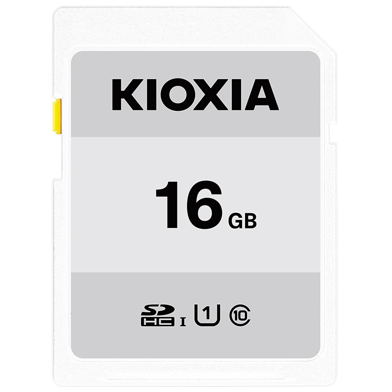 キオクシア SDHCメモリーカード UHS-I 16GB ベーシックモデル｜4582563851412 11-1075_画像1