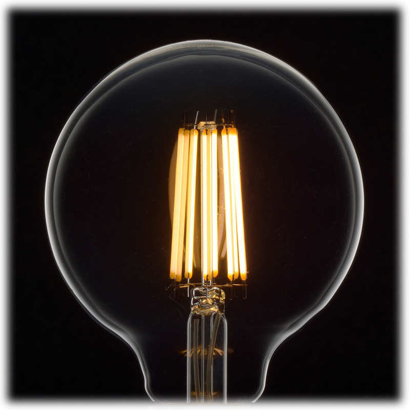 LED電球 フィラメント ボール電球 E26 100形相当 調光器対応 電球色｜LDG10L/D C6 06-3460 オーム電機_画像3