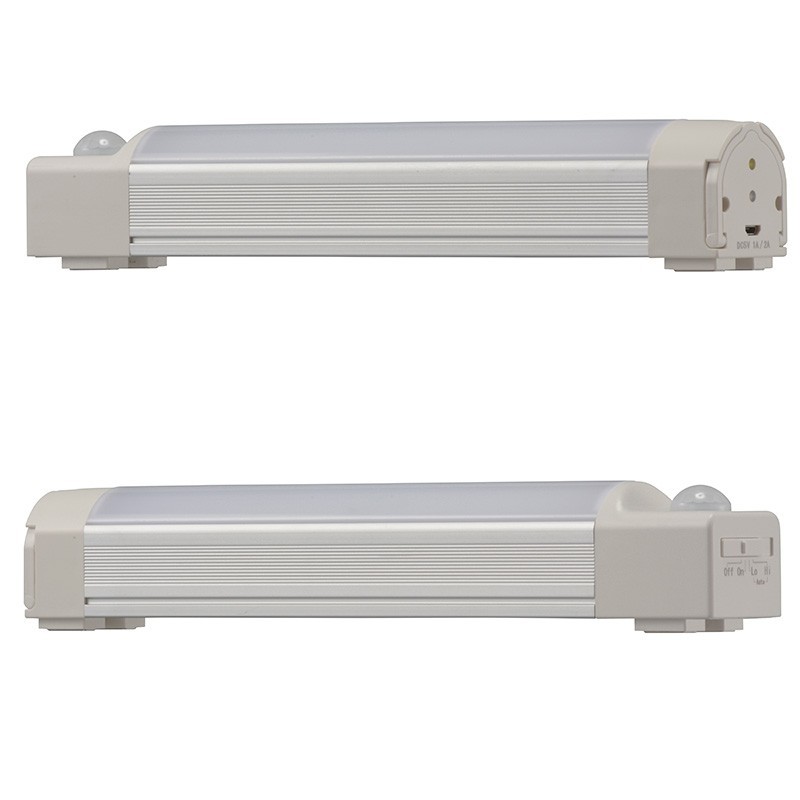 充電LED多目的ライト センサー式 5W 昼光色_SL-RSP050AD-W 06-3520 オーム電機_画像4