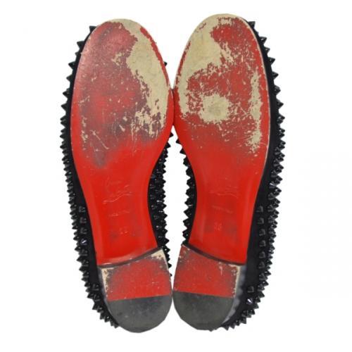 Christian Louboutin クリスチャンルブタン ROLLING SPIKES FLAT ローリングスパイクス スタッズ シューズ R2A-102741_画像3