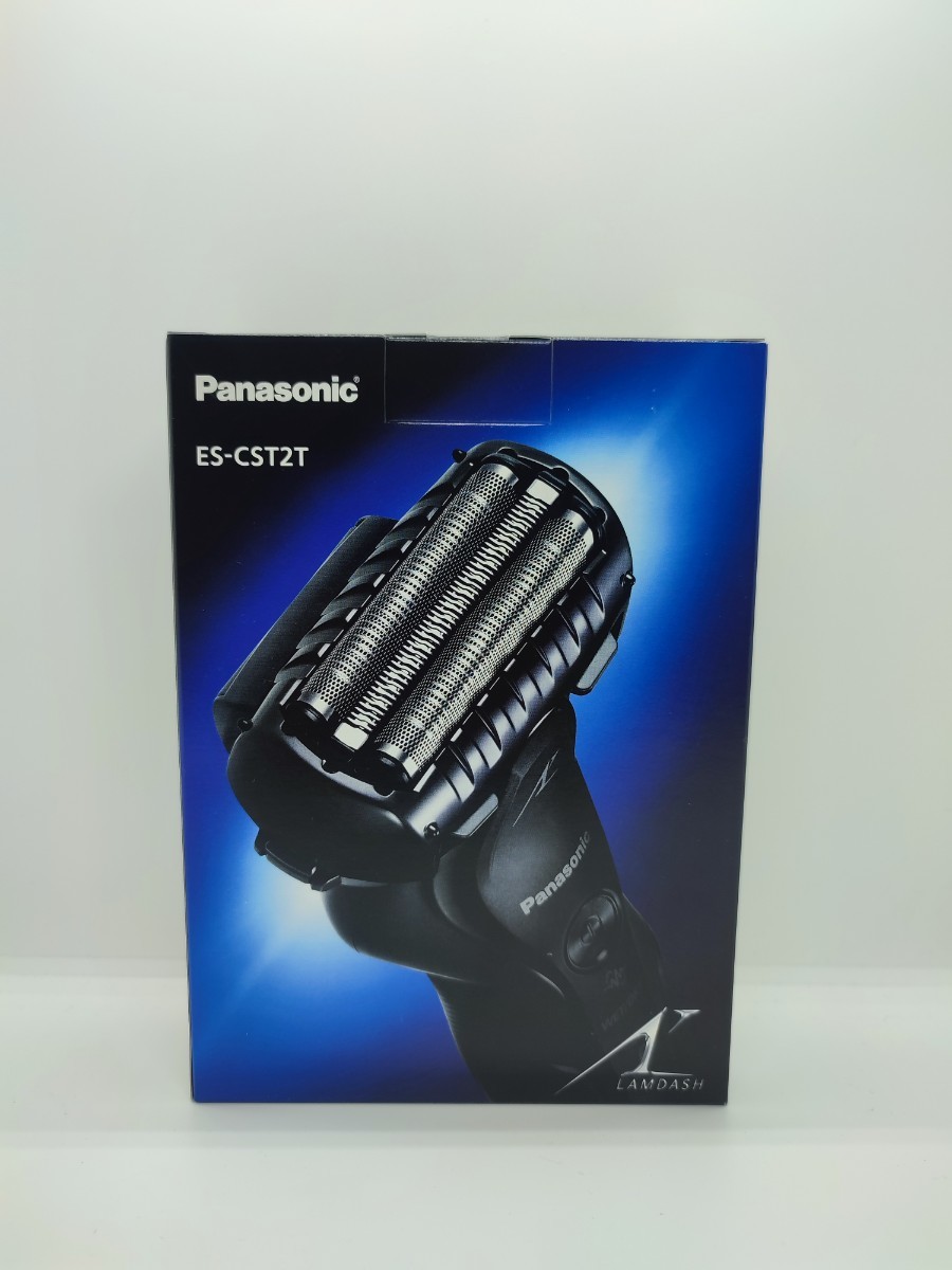 【新品未使用】Panasonic ES-CST2T-K リニアシェーバー ラムダッシュ (3枚刃) 黒　ブラック