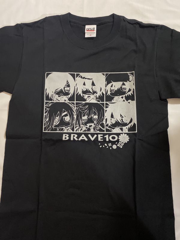 【正規品】　BRAVE10 Tシャツ ブラック　未使用品　S ＃bi-409_画像4