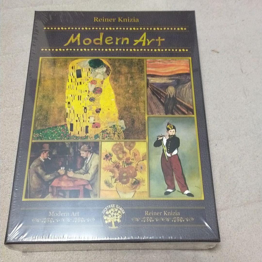 モダンアート Modern Art 韓国豪華版 ボードゲーム クニツィア 新品未