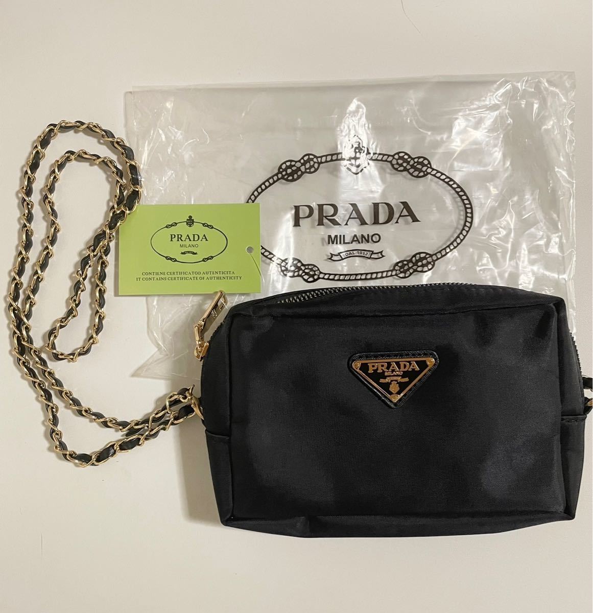 PRADA プラダ ノベルティ ショルダーバッグ ポーチ|Yahoo PRADA プラダ ノベルティ ショルダーバッグ ポーチ|Yahoo