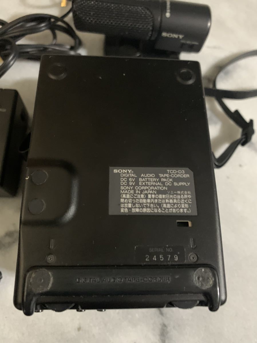 SONY デジタルオーディオテープ DAT TCD-D3ウォークマン | www