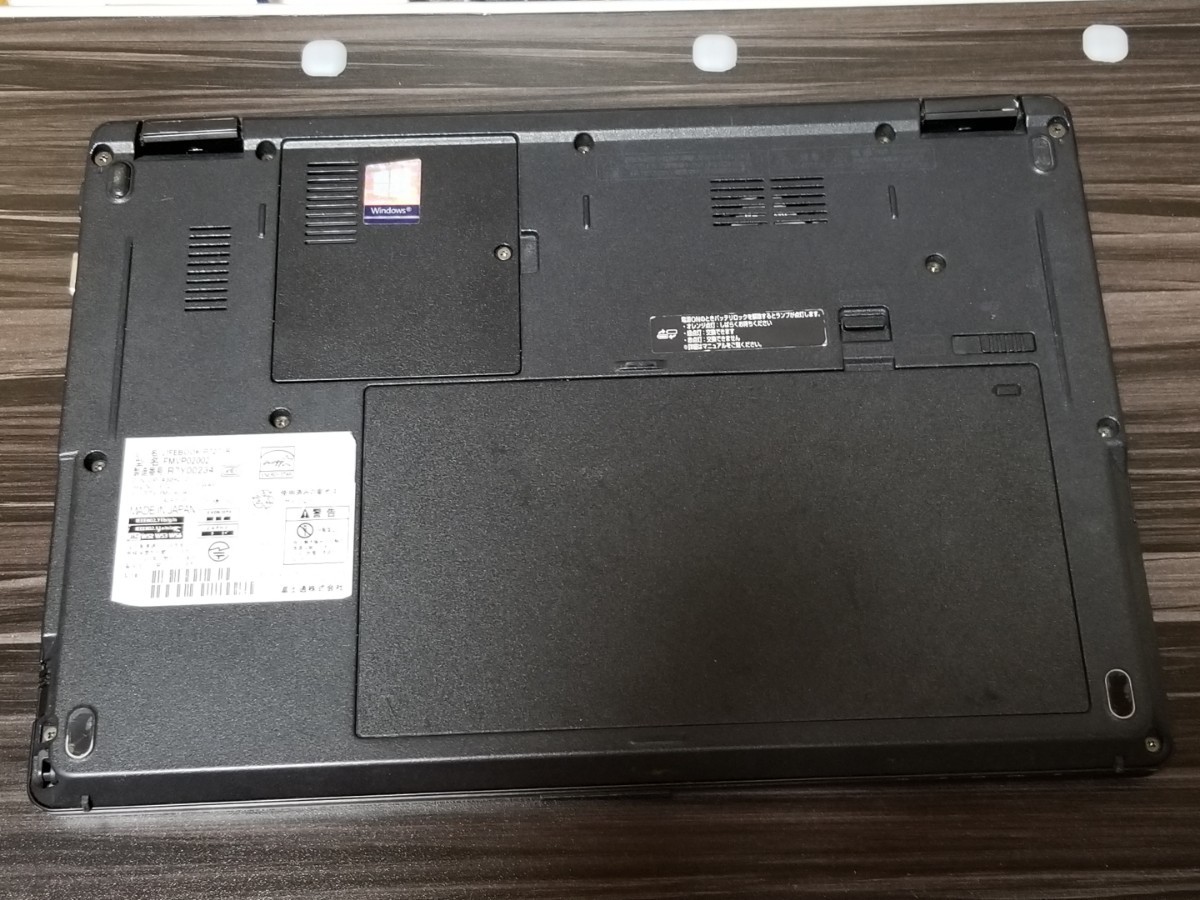 Fujitsu LIFEBOOK P727/R Core i5-7300U 8GB 256GB SSD カメラ MSOffice