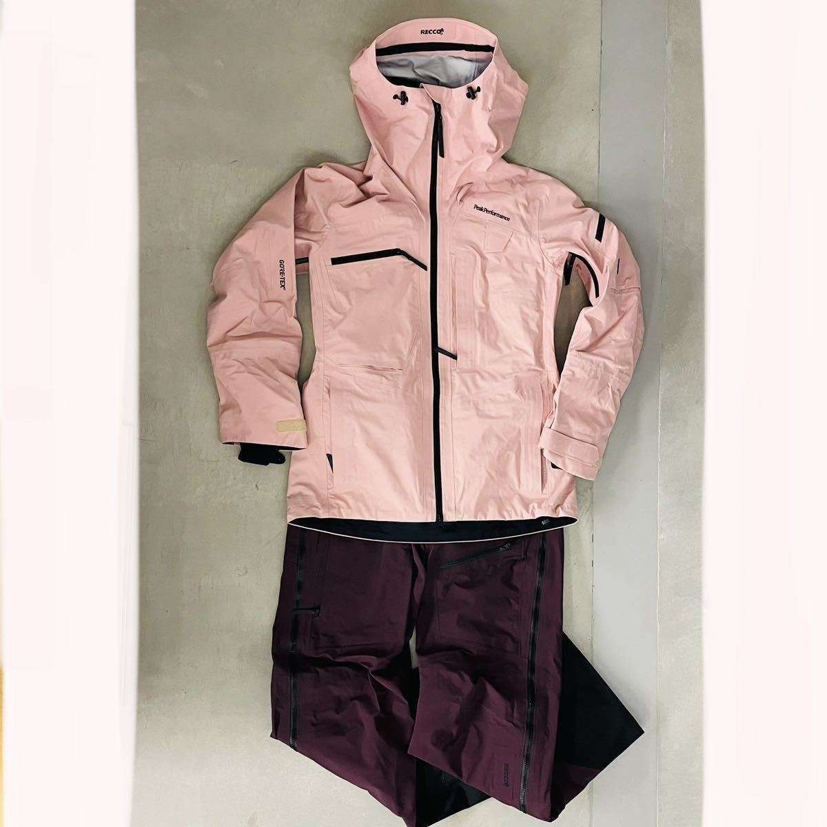 Peakperformance ピークパフォーマンス W Alpine Jacket & Pants サイズS_画像1