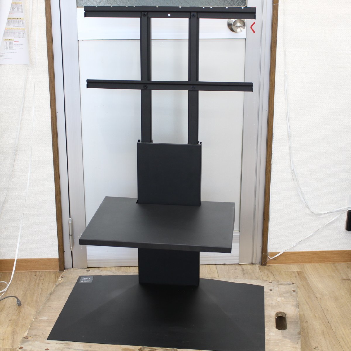 T014)WALL INTERIOR TV STAND V3 壁寄せテレビスタンド 棚板1枚付 ロー